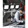 UFOND 22000 Lumen LED Work Light with Stand,3 Head Portable