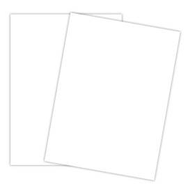 White Cardstock - Thick Paper for School, Arts and Crafts, Invitations, Stationary Printing | 65 lb Card Stock | 8.5 x 11 inch | Medium Weight Cover Stock (176 gsm) 96 Brightness | 50 Sheets Per Pack
