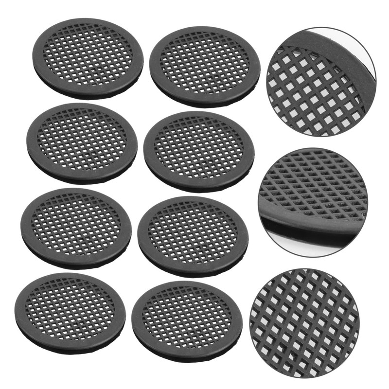 SEWACC 10Pcs Air Vent Hole Plugs for Cabinet Venting Durable