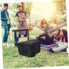Outanaya Square Fire Pit Cover for Outdoor Gas Table Durable