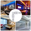 SUPERNIGHT 4Pin LED Light Connectors, 10mm Wide Right Angle Corner