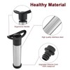 Wine Saver Vacuum Pump with 4 Wine Stoppers, Wine Bottle