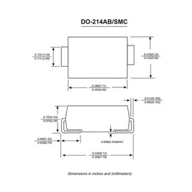 10PCS B540C-13 Shotkey Barrier Diode 5A 40V SMC DO-214AB Marking B540C (Replaces SR540)