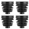 Caltric 2 Rear Axle Outer Inner CV Boot Kit for