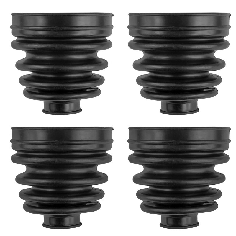 Caltric 2 Rear Axle Outer Inner CV Boot Kit for