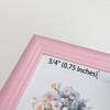 PLUSCHEN 5X5 Pink Picture Frame Resin Shadow Box Photo Frame