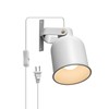 Aisilan Plug-in Wall Sconce Lighting, Adjustable Wall Light for Bedroom