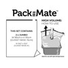 Pack-Mate Jumbo Volume Vacuum Bags, Pack of 2, 90 x