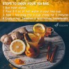 Turmeric Ginger Cinnamon Tea – 100% Natural, Anti-Inflammatory, Eco-Conscious Tea