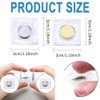 Wzenclave 10 Pairs New Hidden Sew Magnetic Snap Curtain Magnetic