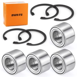 4pcs Front & Rear Wheel Bearing & Circlip for Arctic Cat ATV 250 300 350 366 400 425 450 500 650 700 1000 2005-2017 1402-027 1402-809 0423-423