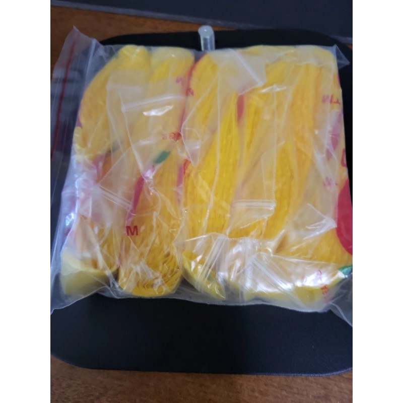 Unbranded 1x1 Mini Ziplock Baggies 1000 [ yellow ]