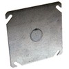 Raco 8753 4" Square Steel Cover with 1/2" Knockout Seal