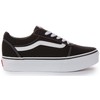 Vans Girls' Ward Platform Canvas Trainers