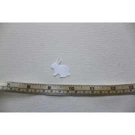 Martha Stewart die cut sitting bunny rabbit Easter spring  - You choose! - 50 white