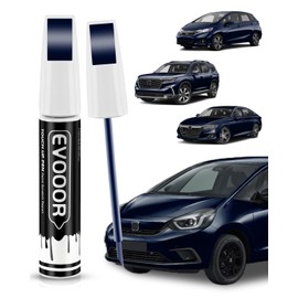 EVOOOR Canyon River Blue Metallic(B-640M) Touch Up Paint Compatible with Honda Exact Match 2 in 1 Touch up Paint for Chips and Nicks Repair with 2pcs Disposable Ultra-fine Applicator