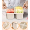 HEY BANK Snack Containers Bento Lunch Box - 8Pack Reusable