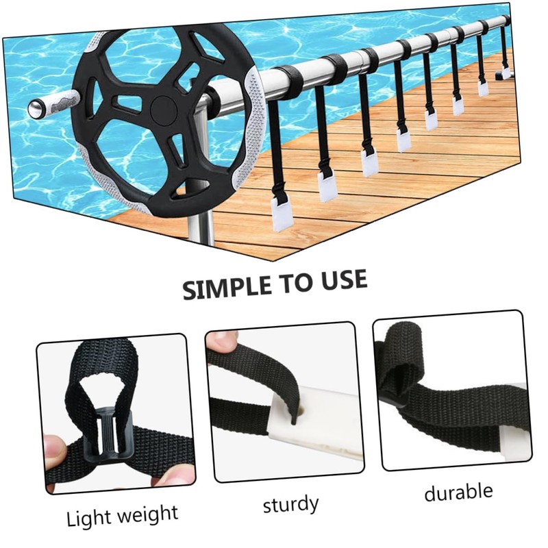 BESPORTBLE 1set Cover Reel Attachment Kit for Straps for Easy