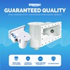 SWIMLINE HYDROTOOLS Standard Thru-Wall Above Ground Pool Skimmer Kit With