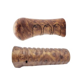 Universal Fit Wooden-Effect Coated Furniture Kit – Raptor Bird’s Head Grip and Forend Set for Turkish 12ga Shotguns – Premium Ergonomic Design