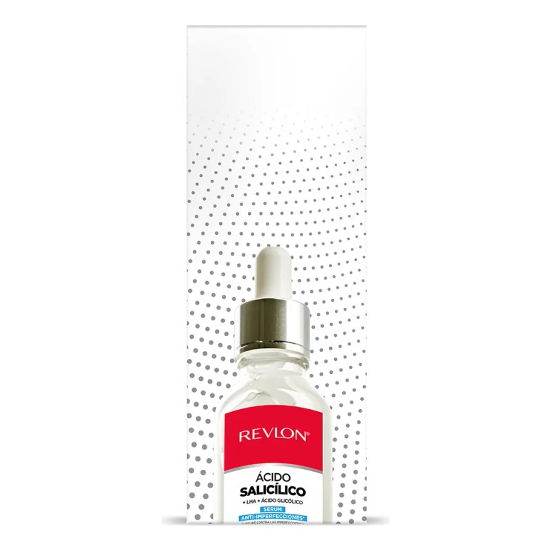 Revlon sérum ácido salicílico 30 ml, limpia poros y controla