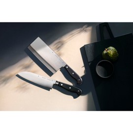 WMF Spitzenklasse Plus Chinesisches Hackmesser 30 cm, Made in Germany, Messer geschmiedet, Performance Cut, Klinge 17 cm