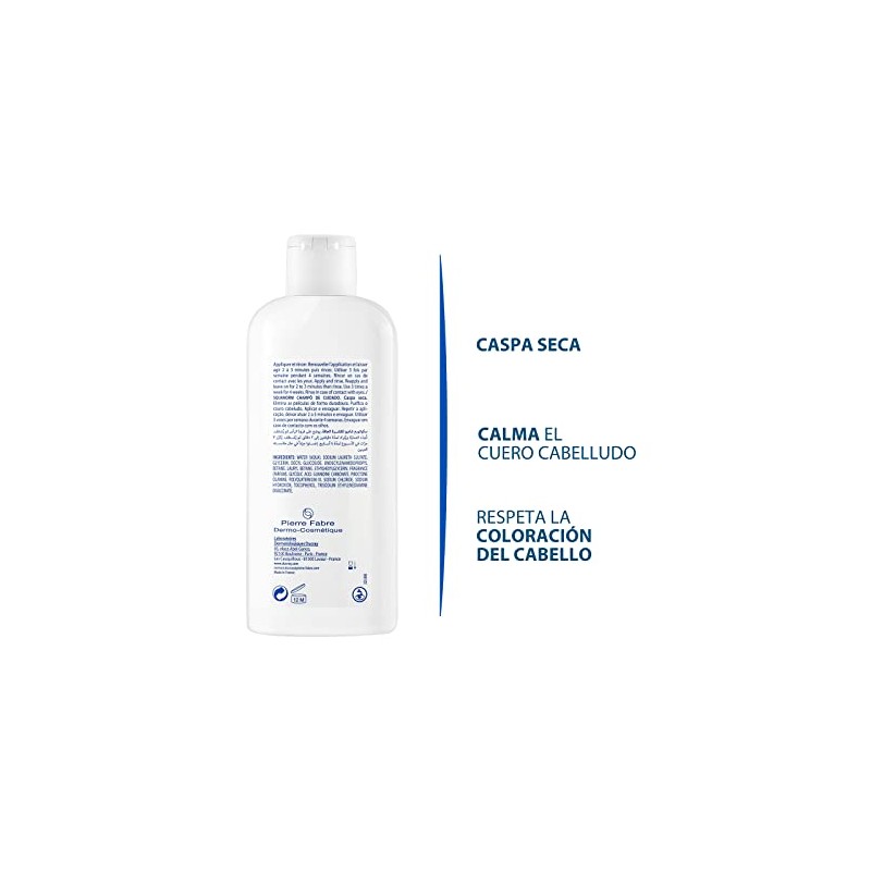 Ducray Squanorm, Shampoo Anticaspa, Caspa Seca, 200ml