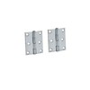Perko 1293DP9CHR Chrome-Plated Butt Hinge - 3" Open Width x 3" Pin Height