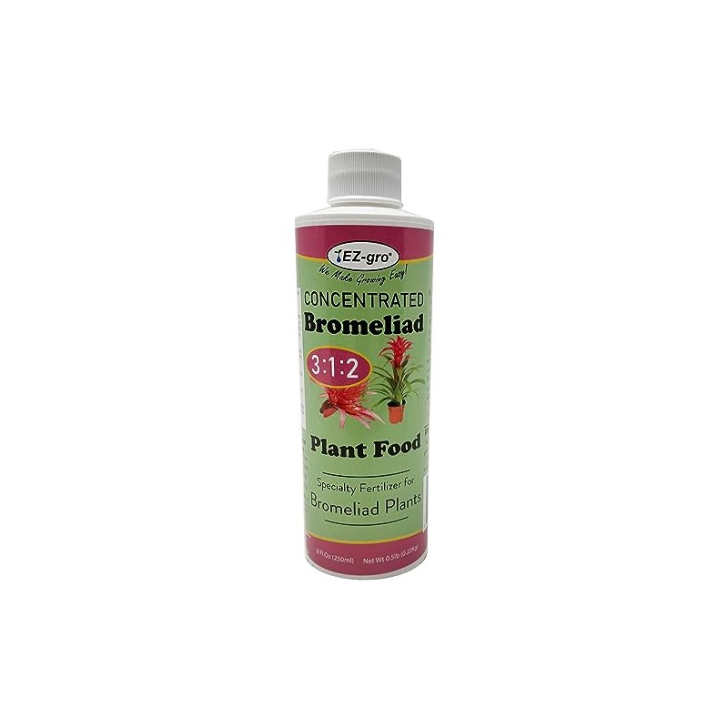 Professional Liquid Bromeliad Fertilizer by EZ-gro | 3:1:2 Ratio of