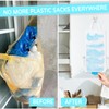 LeCorner Plastic Bag Holder, Large Capacity Grocery Bag Holder, Breathable
