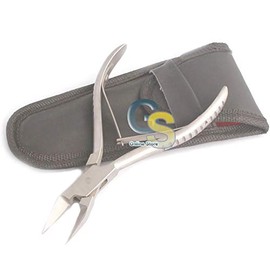 G.S INGROWN NAGELZANGE 6 '' - Professional Heavy Duty, Polished Stainless Steel INGROWN Nail Clippers OR Pliers Chiropody Podiatry + CASE