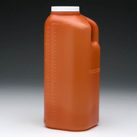 Covidien 5000SA Specimen Collection Container, Screw Cap, 3000 mL Capacity Graduations (Pack of 40)