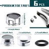 Tap Strainer Set, 6 Pieces Aerator M24 with 6 Seals