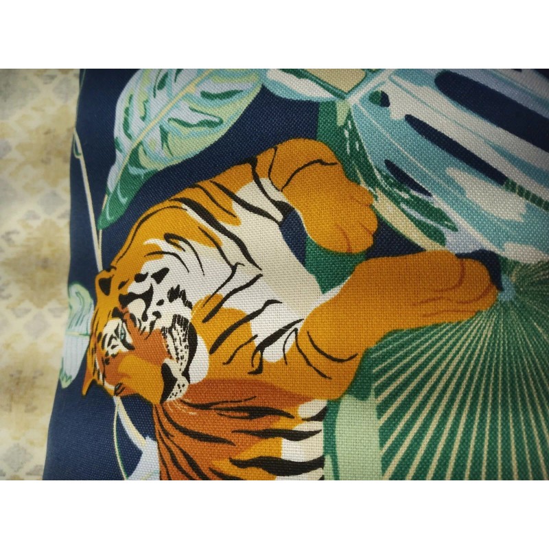 Allen + Roth Tiger Lumbar Pillow Allen + Roth Blue