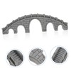Sosoport Stone Bridge Ornament for Fish Tanks Aquarium Decor Landscape