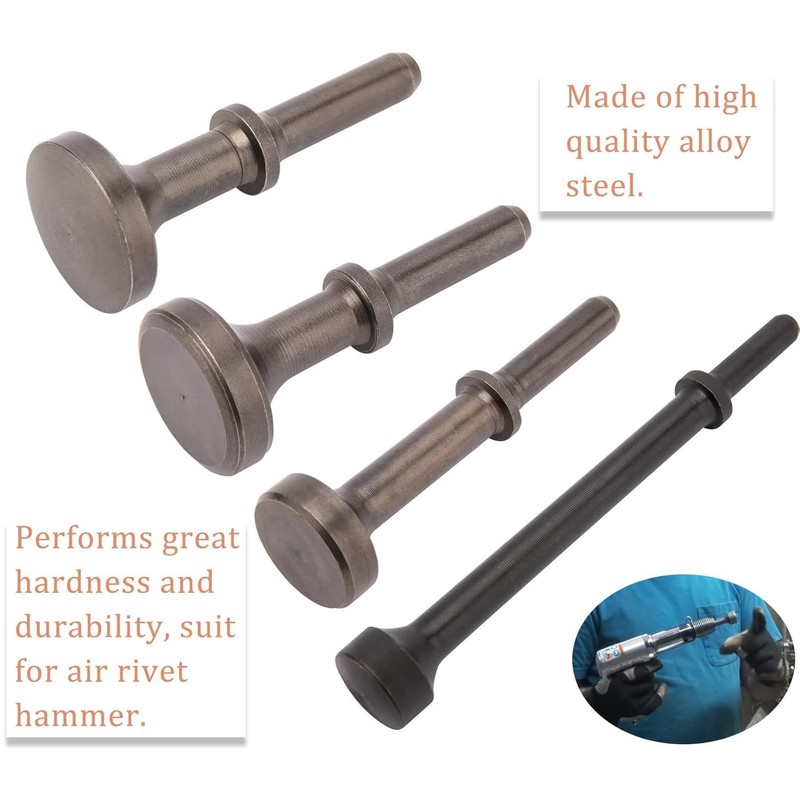 Air Hammer Bits Set, Air Hammer Smoothing Bit Set, 0.401