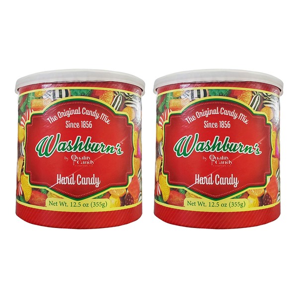 Washburn's Hard Candy (2 Pack, Total of 25oz)