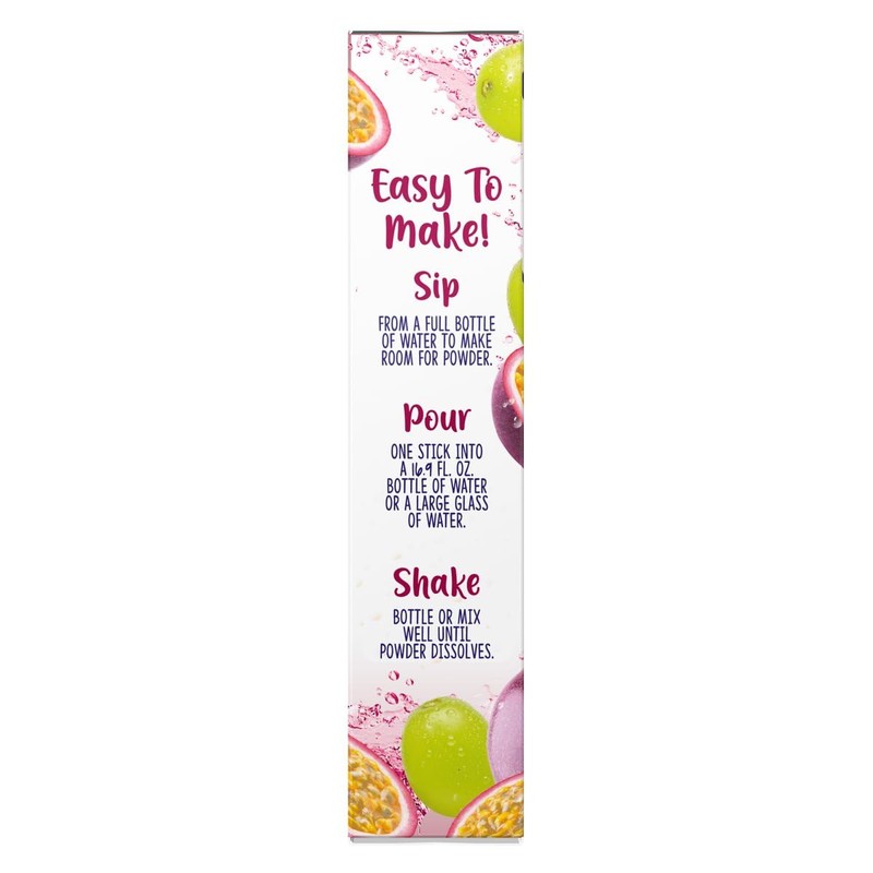 Welch's Singles To Go Drink Mix Passion Fruit, 6 Boxes