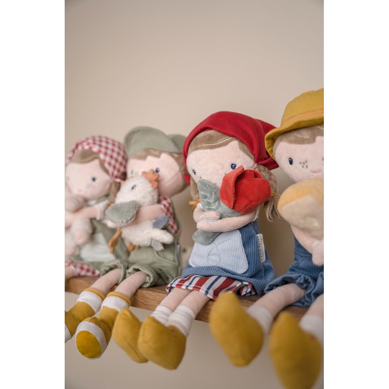 Little Dutch 4563 Rag Doll Cuddly Doll Farmer Jim with