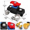 12V/24V Manual Battery Disconnect Switch, Heavy-Duty Battery Cut-Off Switch for