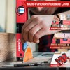 Saker Multi-Function Foldable Level and Deep Hole Pencil Set,Perfect Set