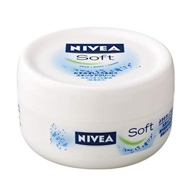 Nivea Soft Skin Care Cream Jar, 3.8 oz (98 g) x 2 Sets