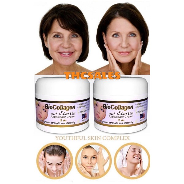 2 Bio Collagen Anti aging Intensive Cream Dark Spot Wrinkle Youth Treatment