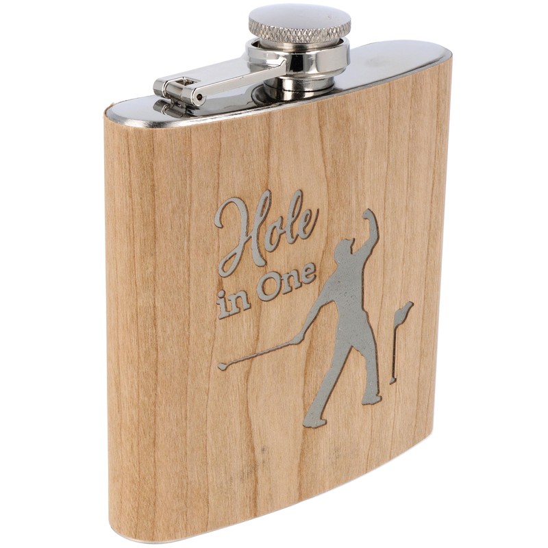 Spruchreif Premium quality 100% emotional, stainless steel hip flask with