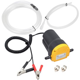 Lotyes Oil Change Pump Extractor, DC 12V 60W Diesel Fluid Oil Quick Extract Transfer Pump Scavenge Suction Kit for Car, Boat, Motorbike, Truck, RV, ATV and Other Vehicles