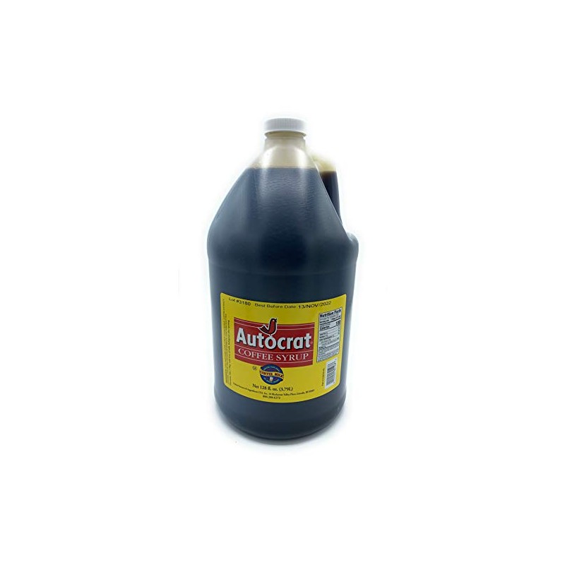 Autocrat Coffee Syrup (128) Gallon