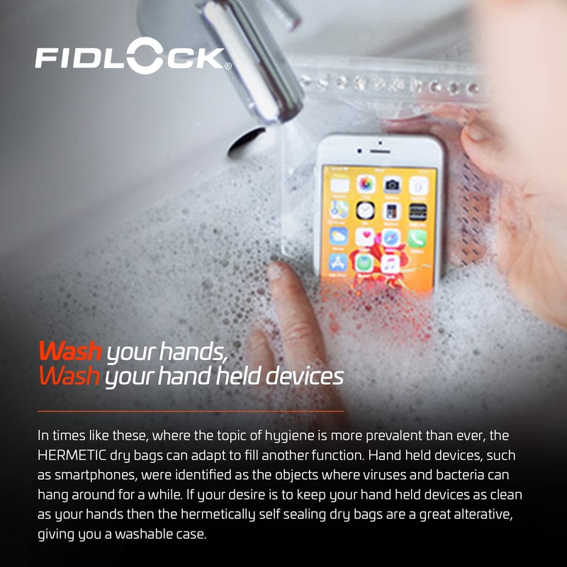 Fidlock Hermetic Sling Bag, Black/Black, Black/Black/Black