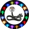 FVTLED WiFi LED Deck Lights Kit, 20 Pack D35 RGB