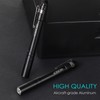 FASTPRO 6-Pack Pen Light, Aluminum LED Penlights, Black