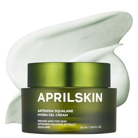 APRILSKIN- Crema en gel hidratante Artemisia Squalane | Piel seca, sensible y propensa al acné | Vegana, sin crueldad animal, pH bajo